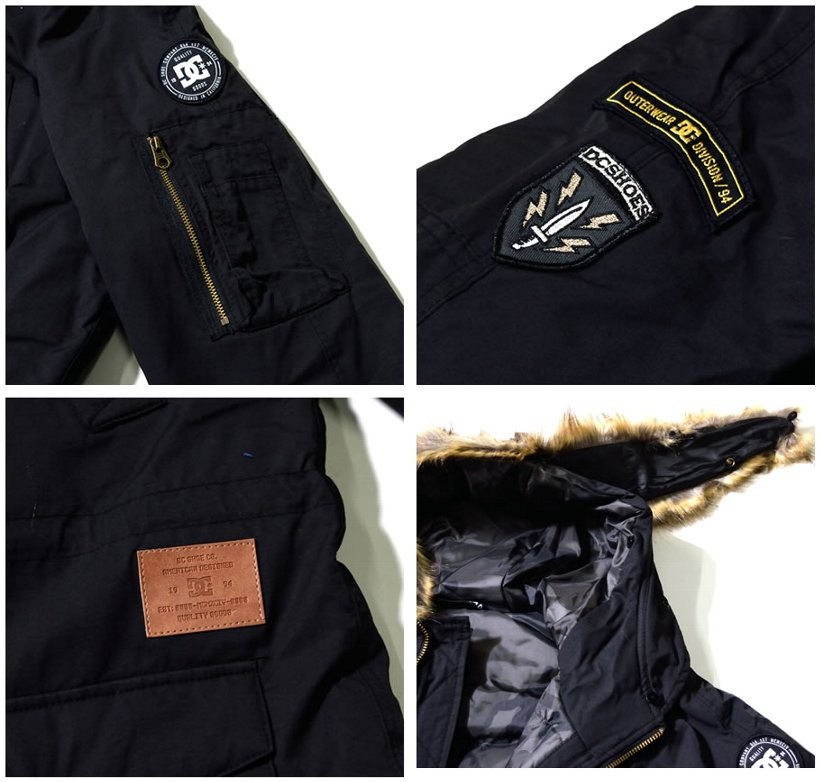 DC ジャケット メンズ マウンテンパーカー 17 NORFOLK JACKET DC SHOE 5410J704 大き いサイズ 2017秋冬 新作