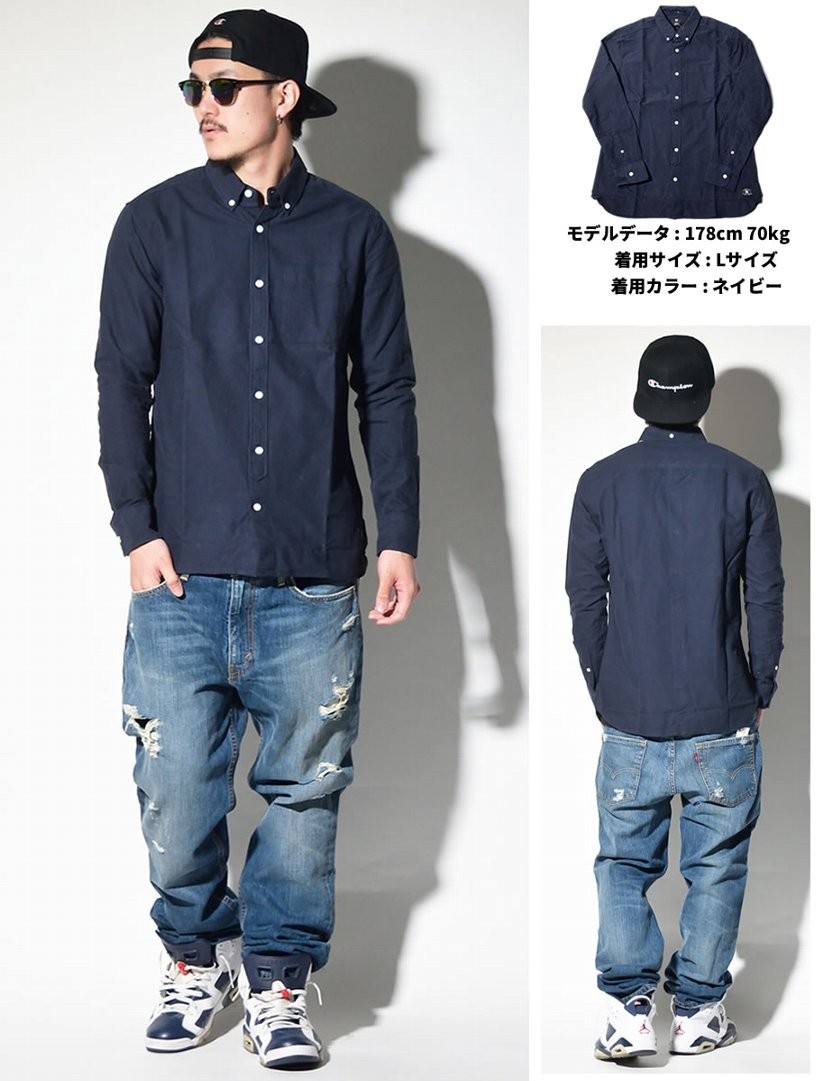 DC シャツ メンズ オックスフォードシャツ DC SHOE OXFORD LS 3 2017 春夏 新作