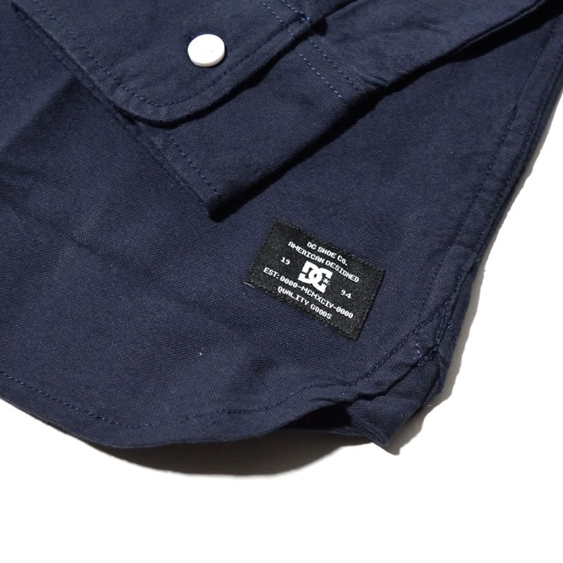 DC シャツ メンズ オックスフォードシャツ DC SHOE OXFORD LS 3 2017 春夏 新作