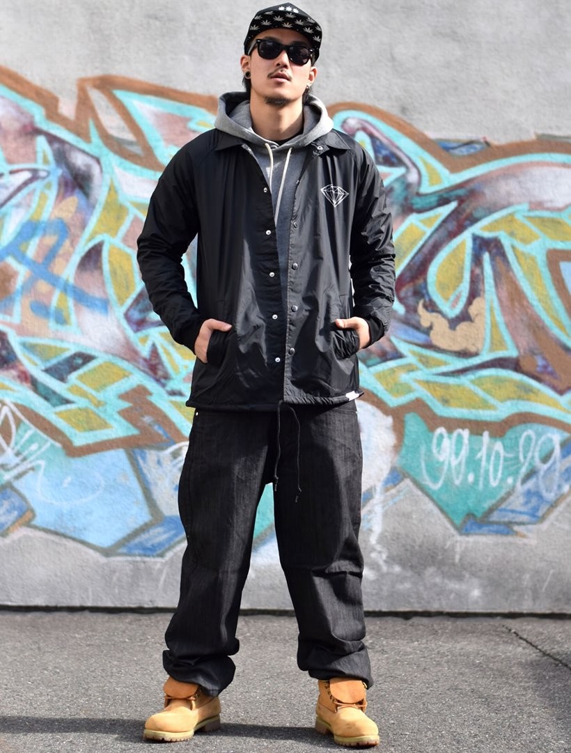 B系 ジーンズ メンズ 極太 バギーパンツ ワイドパンツ B系 ストリート系 ファッション ダンス 衣装