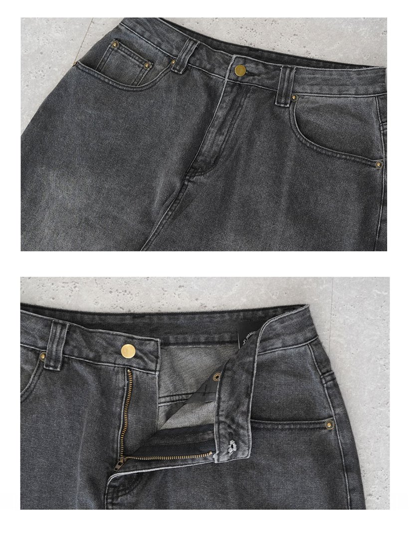 デニムパンツ メンズ ワイドパンツ ジーンズ 大きいサイズ ズボン