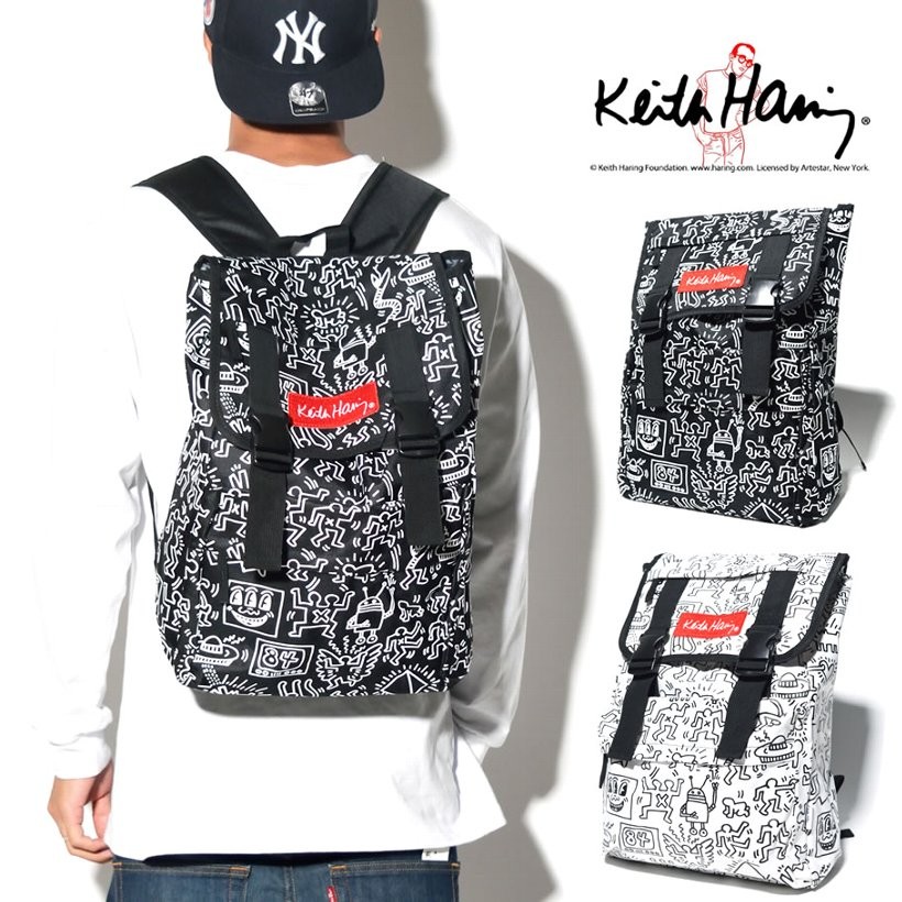 Keith Haring キースヘリング バックパック 鞄 リュック デイパック KHB-CV15001 メンズ レディース ファッション