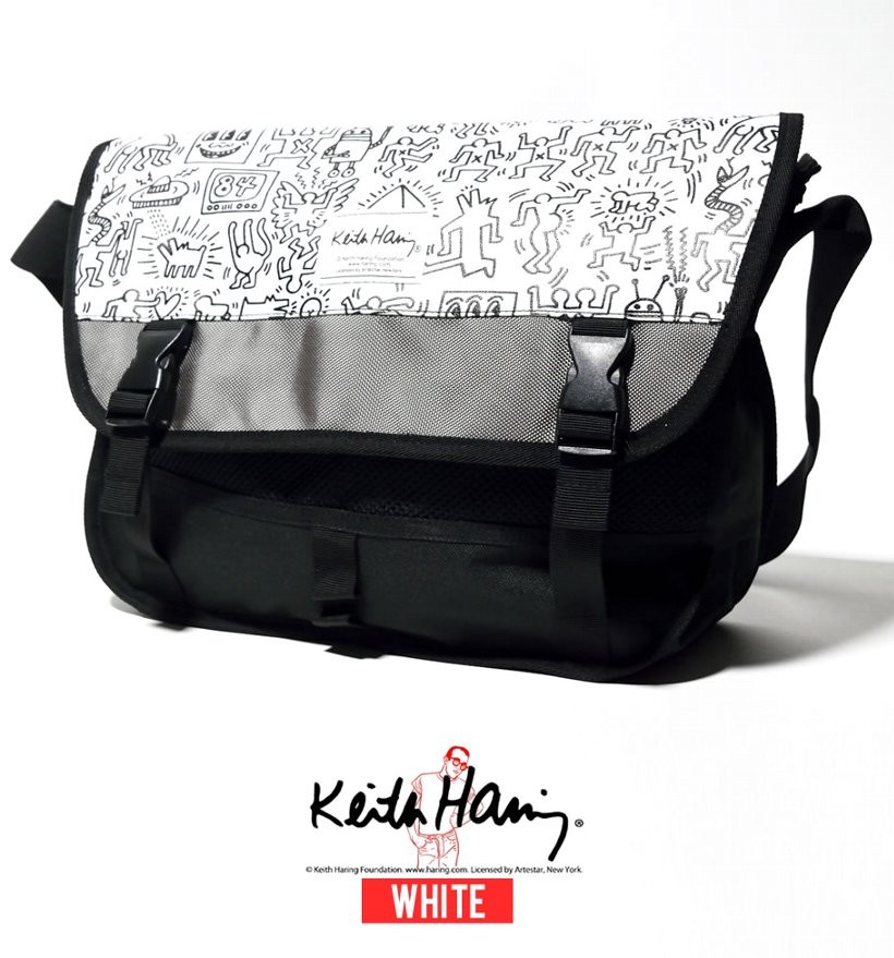Keith Haring キースヘリング ショルダーバッグ メッセンジャーバッグ 鞄 KHB-KH1605 メンズ レディース ファッション