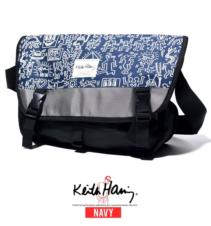 Keith Haring キースヘリング ショルダーバッグ メッセンジャーバッグ 鞄 KHB-KH1605 メンズ レディース ファッション