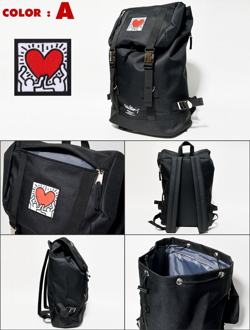 Keith Haring キースヘリング バックパック リュックサック バッグ 鞄 メンズ レディース 2017秋 新作