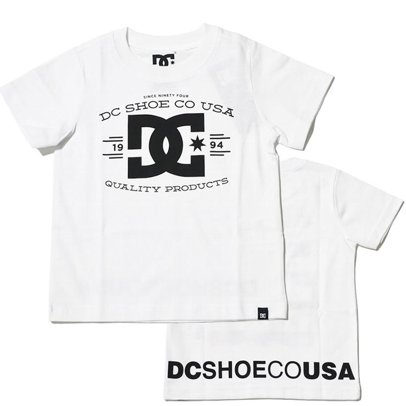 Dc Shoes ディーシー Tシャツ 半袖tシャツ キッズサイズ 子供用 ロゴ