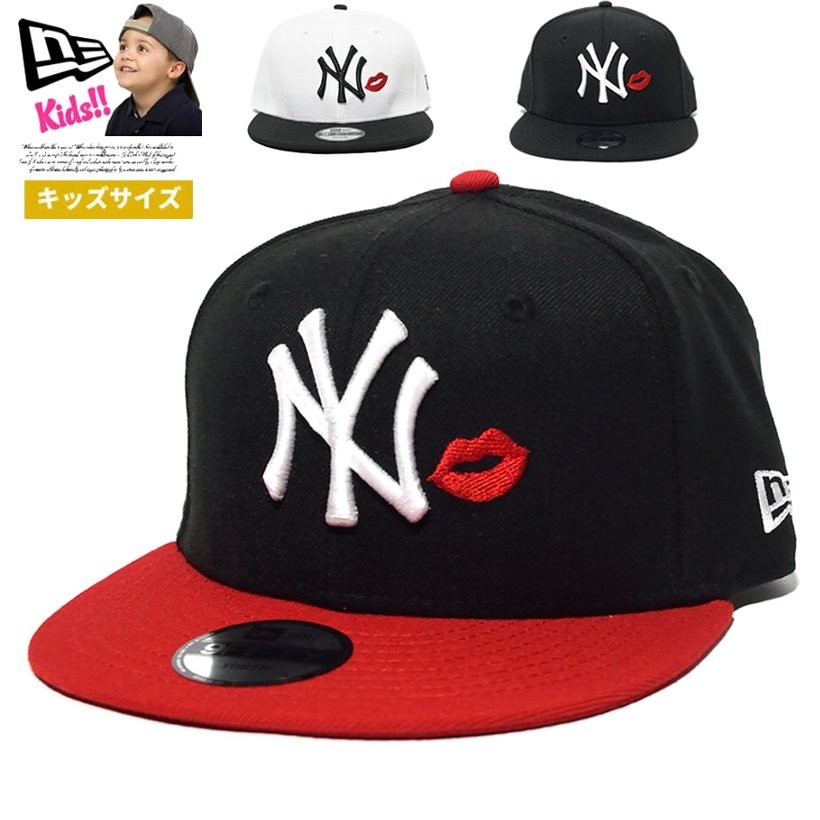 ニューエラ キャップ キッズ スナップバックキャップ NEWERA Kids's 9FIFTY ニューヨーク・ヤンキース リップ 子供用