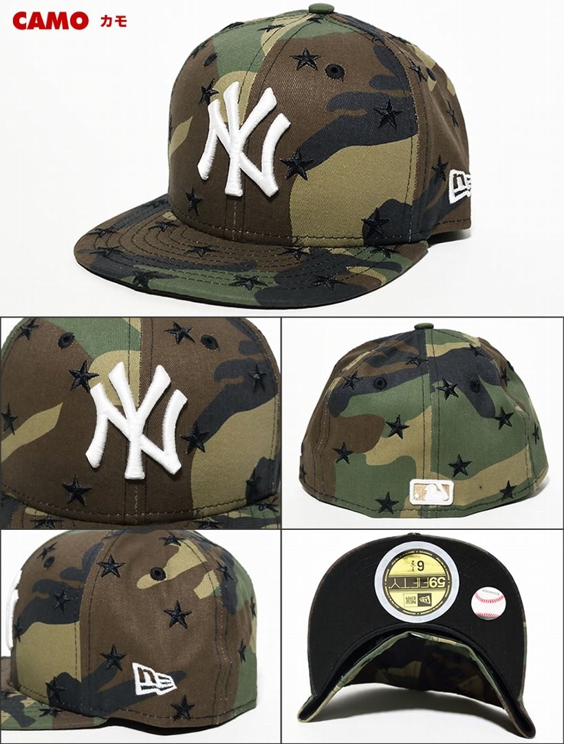 ニューエラ キャップ キッズ ベースボールキャップ スター 星 NEWERA Kid's 59FIFTY スターズ ニューヨークヤンキース 子供用 2017秋冬 新作
