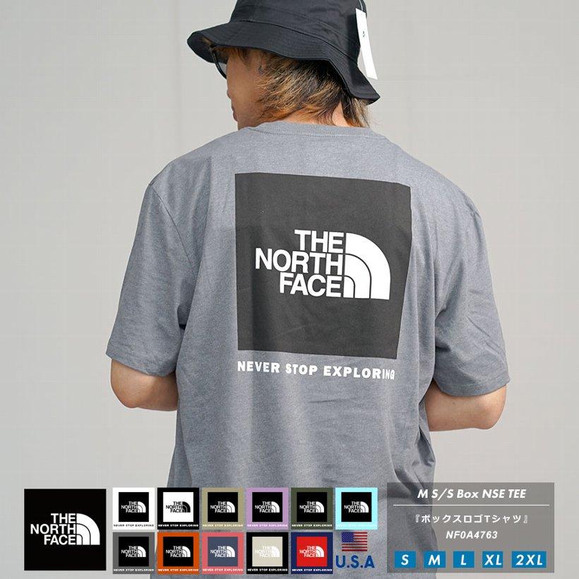 ノースフェイス Tシャツ メンズ レディース 半袖 BOX TEE ボックスロゴ バックプリント THE NORTH FACE NF0A4763 日本未発売 大きいサイズ対応 夏 ブランド｜dj-dreams｜05