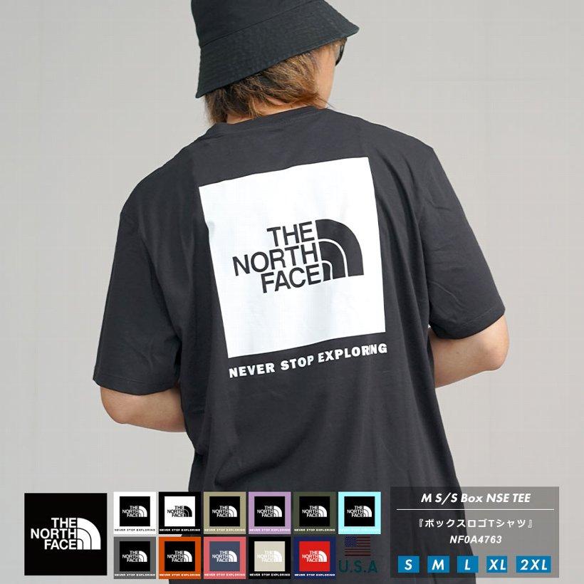 ノースフェイス Tシャツ メンズ レディース 半袖 BOX TEE ボックスロゴ バックプリント THE NORTH FACE NF0A4763 日本未発売 大きいサイズ対応 夏 ブランド｜dj-dreams｜03