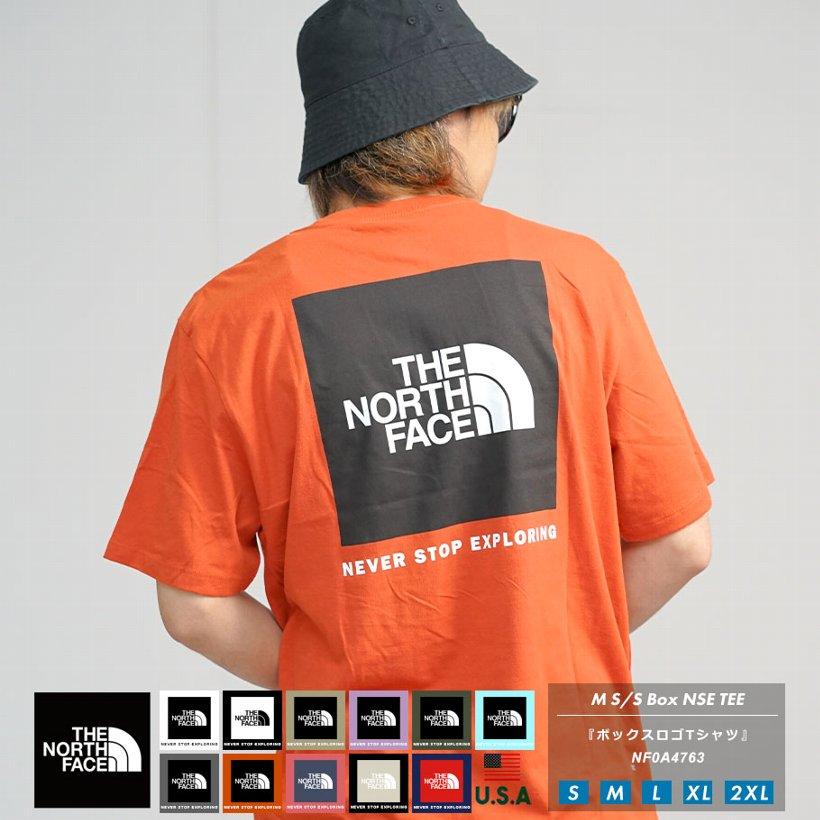 ノースフェイス Tシャツ メンズ レディース 半袖 BOX TEE ボックスロゴ バックプリント THE NORTH FACE NF0A4763 日本未発売 大きいサイズ対応 夏 ブランド｜dj-dreams｜08