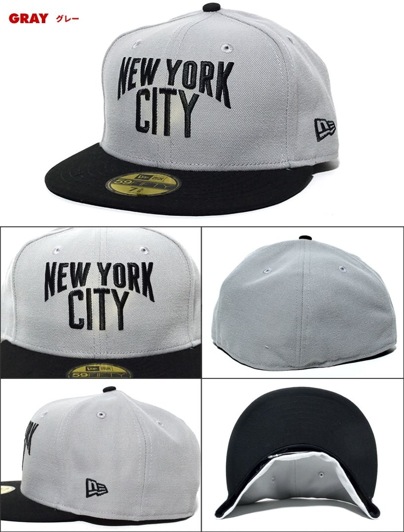 ニューエラ キャップ メンズ ベースボールキャップ NEWERA 59FIFTY NEW YORK CITY 2017 春夏 新作