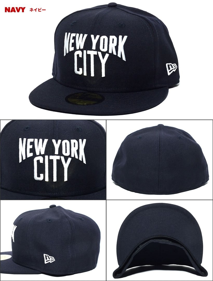 ニューエラ キャップ メンズ ベースボールキャップ NEWERA 59FIFTY NEW YORK CITY 2017 春夏 新作