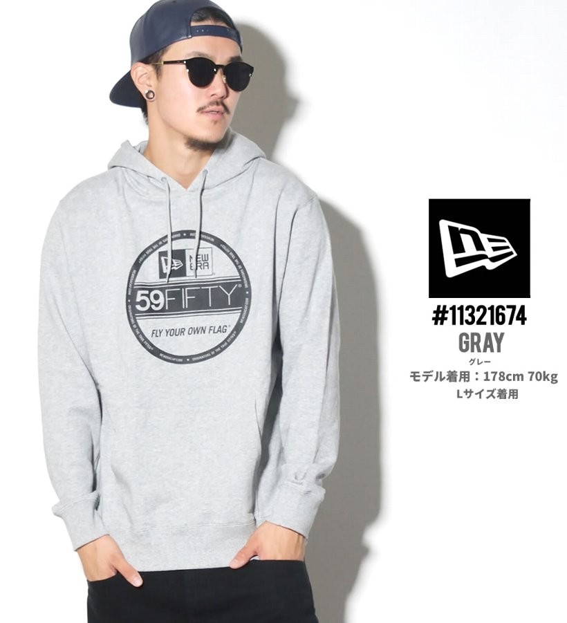 ニューエラ NEWERA プルオーバーパーカー Sweat Pullover Hoodie Visor Sticker