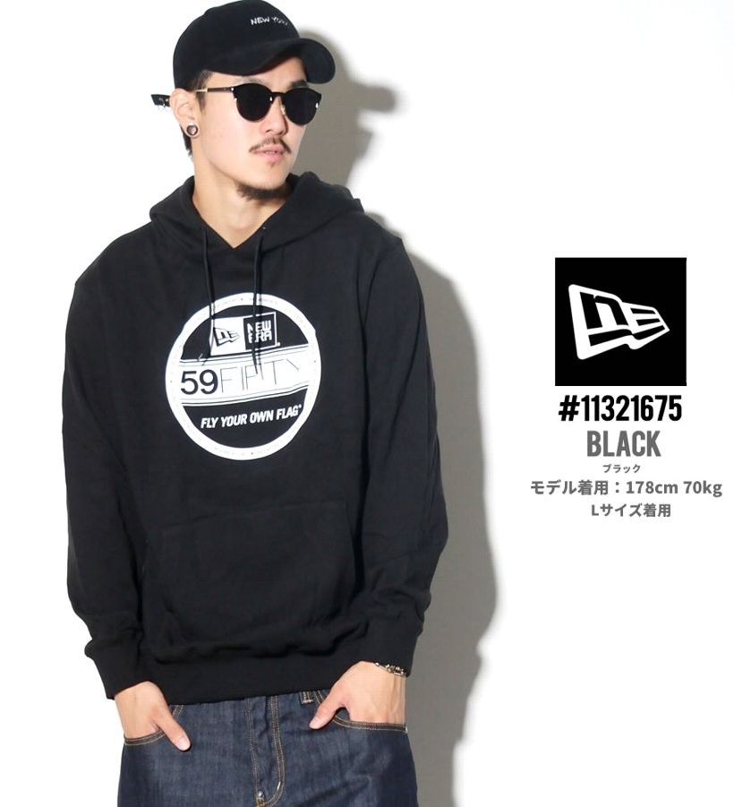 ニューエラ NEWERA プルオーバーパーカー Sweat Pullover Hoodie Visor Sticker