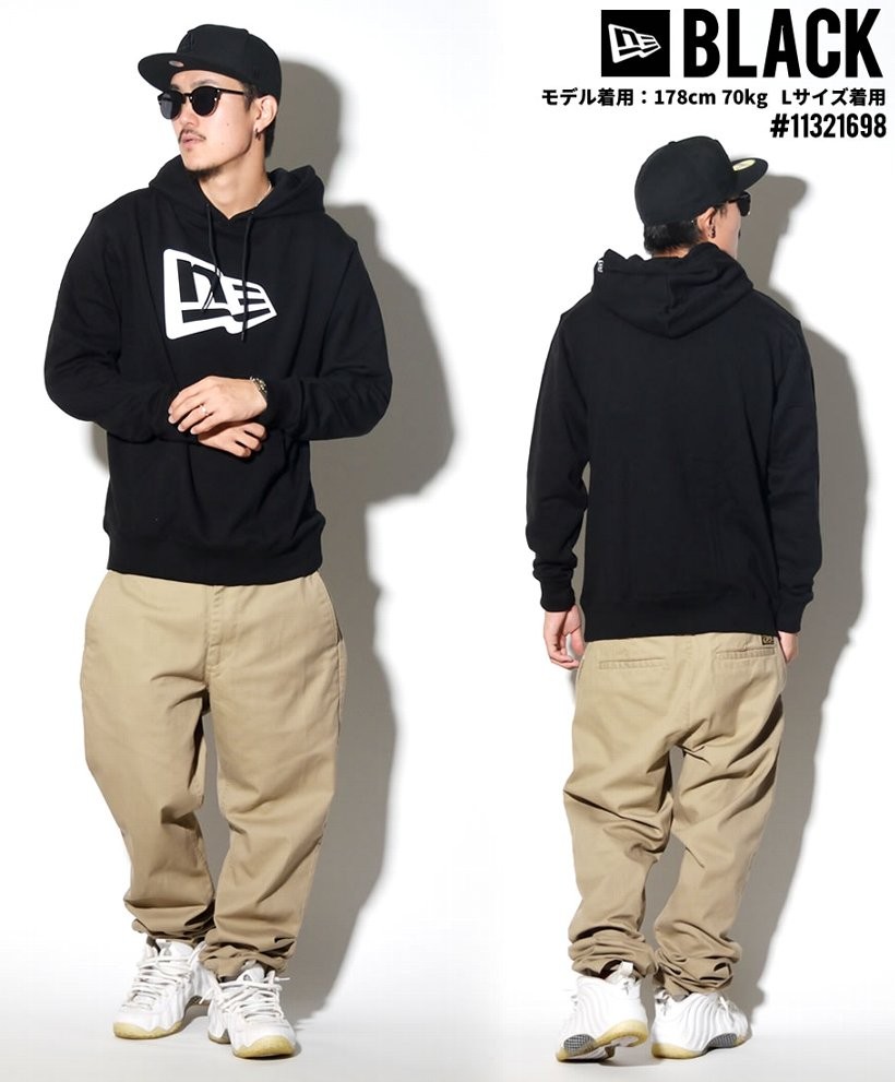 ニューエラ NEWERA プルオーバーパーカー Sweat Pullover Hoodie Flag Logo