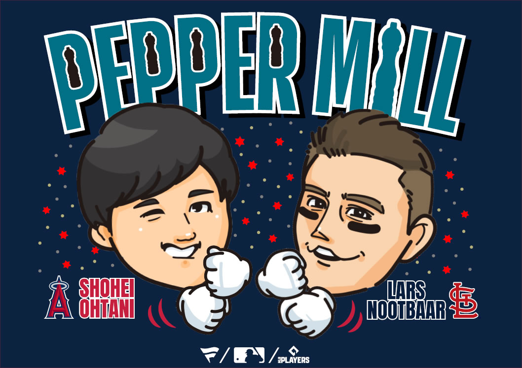 Fanatics ファナティクス ペッパーミルTシャツ 大谷翔平選手 ラース・ヌートバー選手 限定 : peppermilltee : DJドリームス  - 通販 - Yahoo!ショッピング