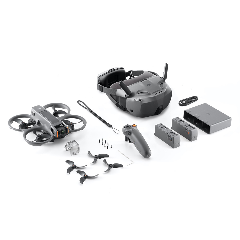 DJI ドローン DJI AVATA 2 Fly Smartコンボ（バッテリー×3）AVATA 2 