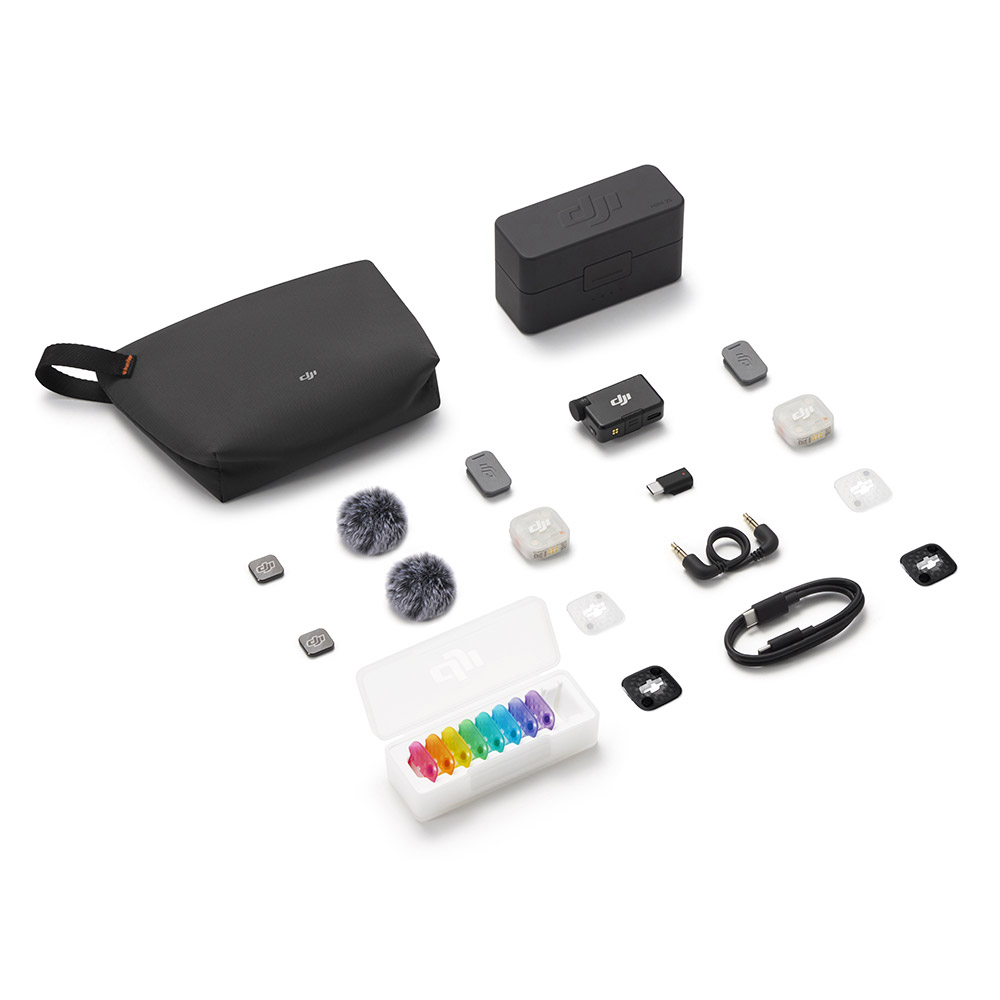 DJI 新製品 ピンマイク DJI Mic Mini 2S（2TX+1RX+充電ケース