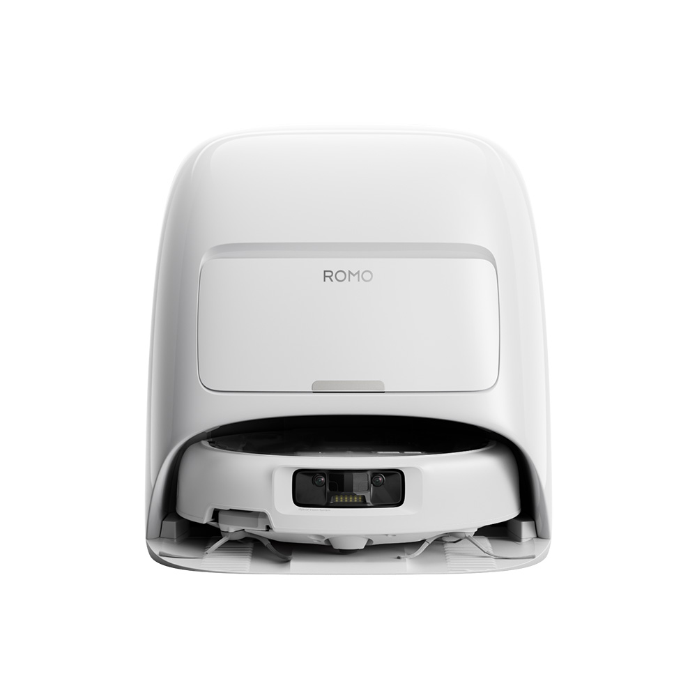 新製品 ロボット掃除機 DJI ROMO A スケルトンデザイン メンテナンスフリー 高い吸引力 25000Pa 障害物検知 水拭き掃除 セルフクリーニング ロモの画像