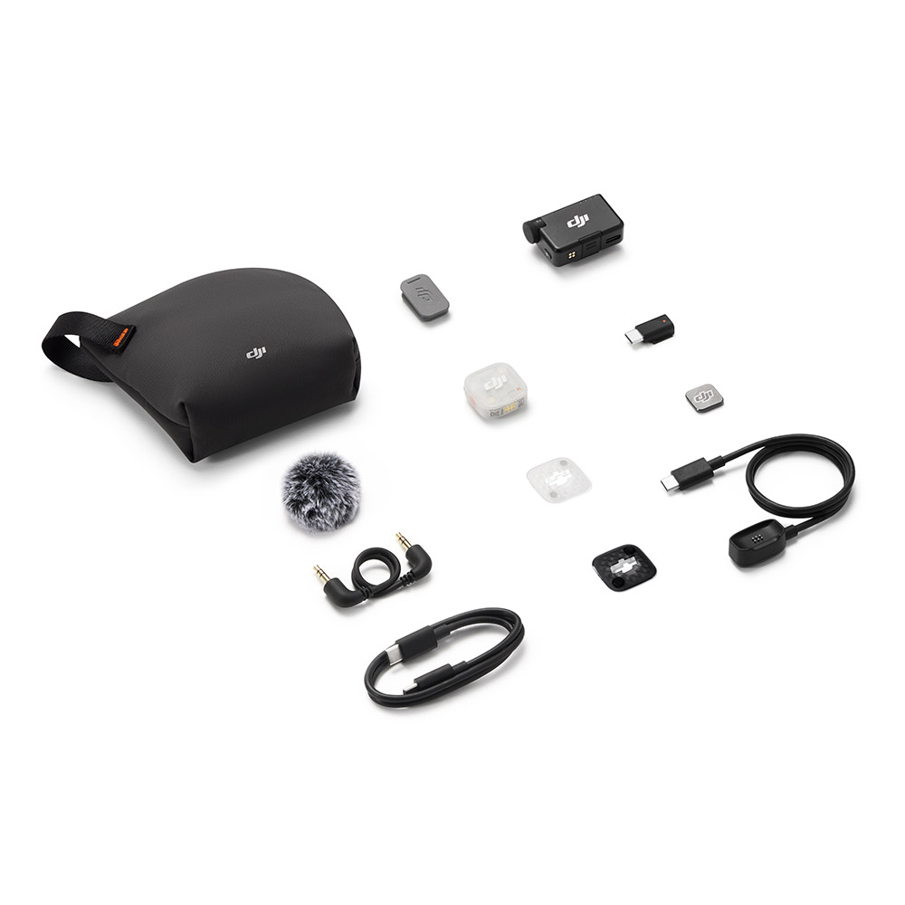 DJI 新製品 ピンマイク DJI Mic Mini 2S（1TX+1RX）ワイヤレス iphone