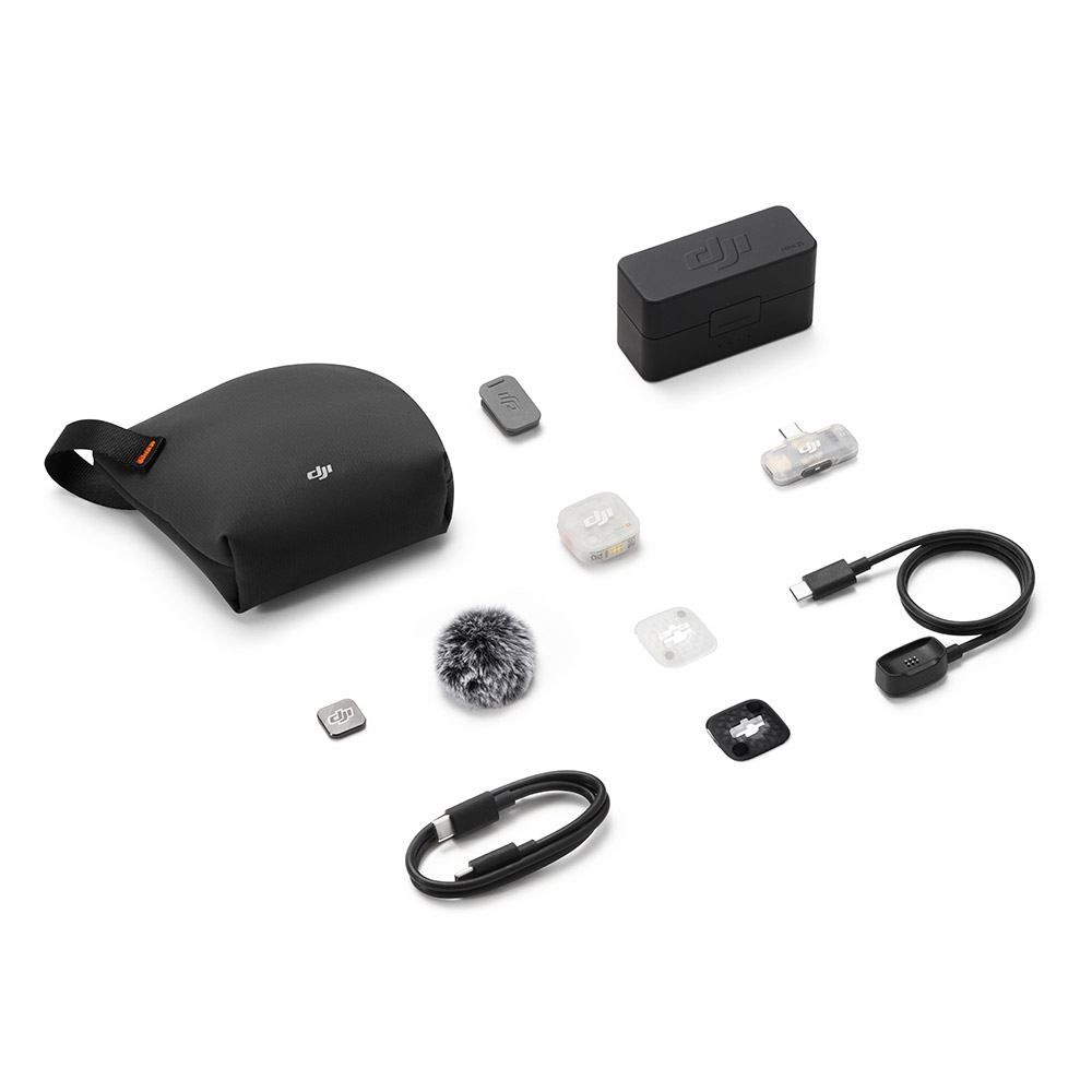 DJI 新製品 ピンマイク DJI Mic Mini 2S（1TX+1モバイルRX+充電ケース