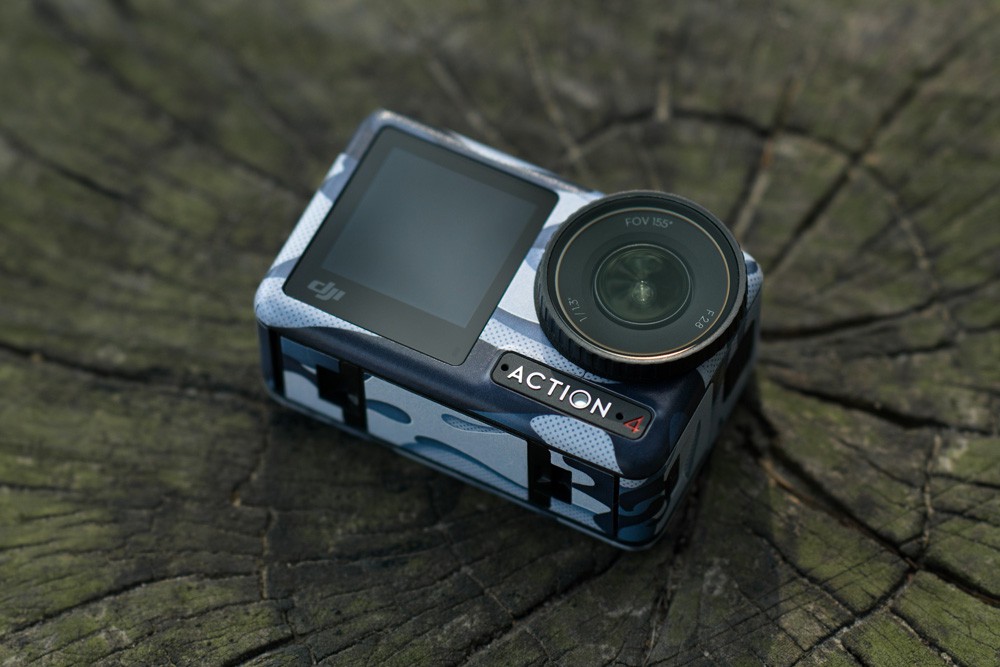 DJI DJI Osmo Action 4 カメラ保護シート (カモフラージュブルー