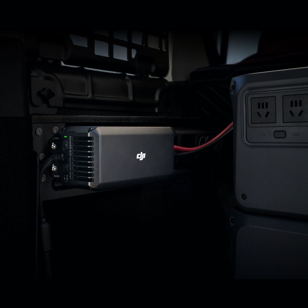 DJI ポータブル電源 Power 1kW車内超急速充電器 ポータブル