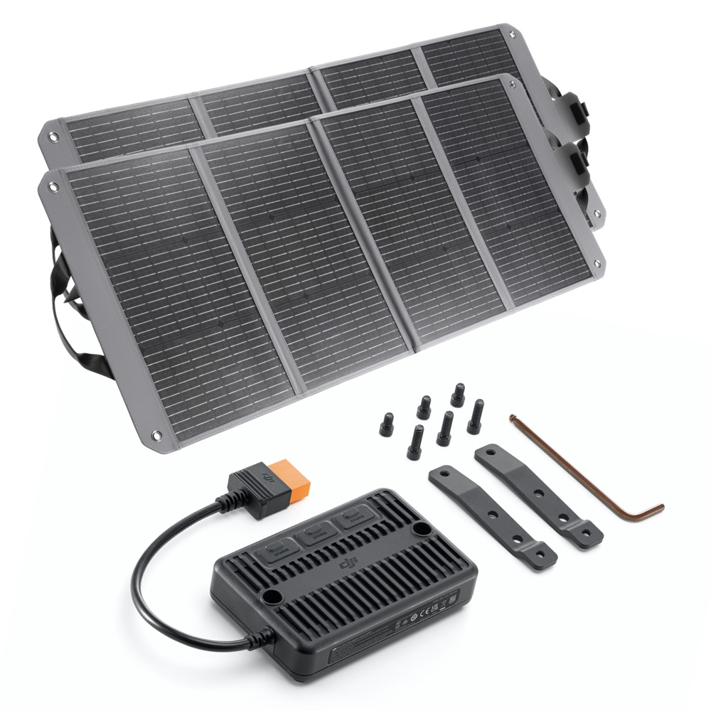 DJI ポータブル電源 240 W太陽光充電キット ポータブル バッテリー