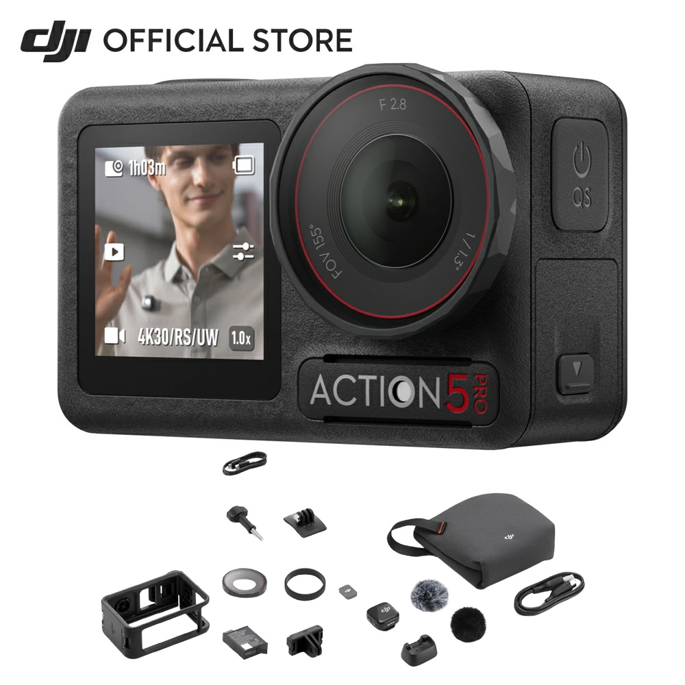DJI Osmo Action 5 Pro Vlog Mic Mini R{ ANVJ EFAuJ4K Mic MinigX~b^[t Vloger 4Ԃ̒ԋ쓮obe[