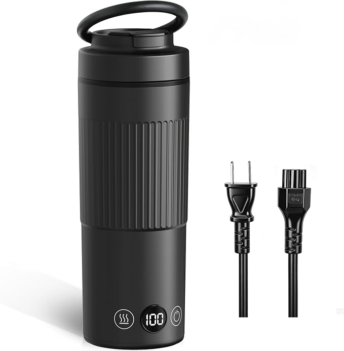 電気ケトル 小型 600ml ポータブルケトル 6段階温度調節 携帯用 海外
