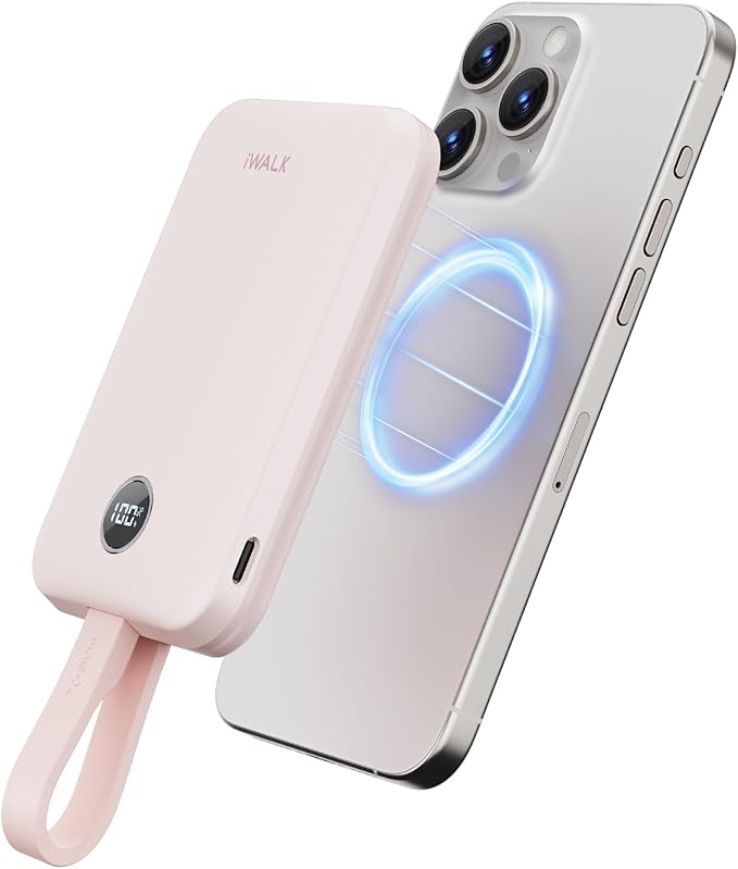 iWALK Power Hybrid Qi2認証 10000mAh モバイルバッテリー 15W