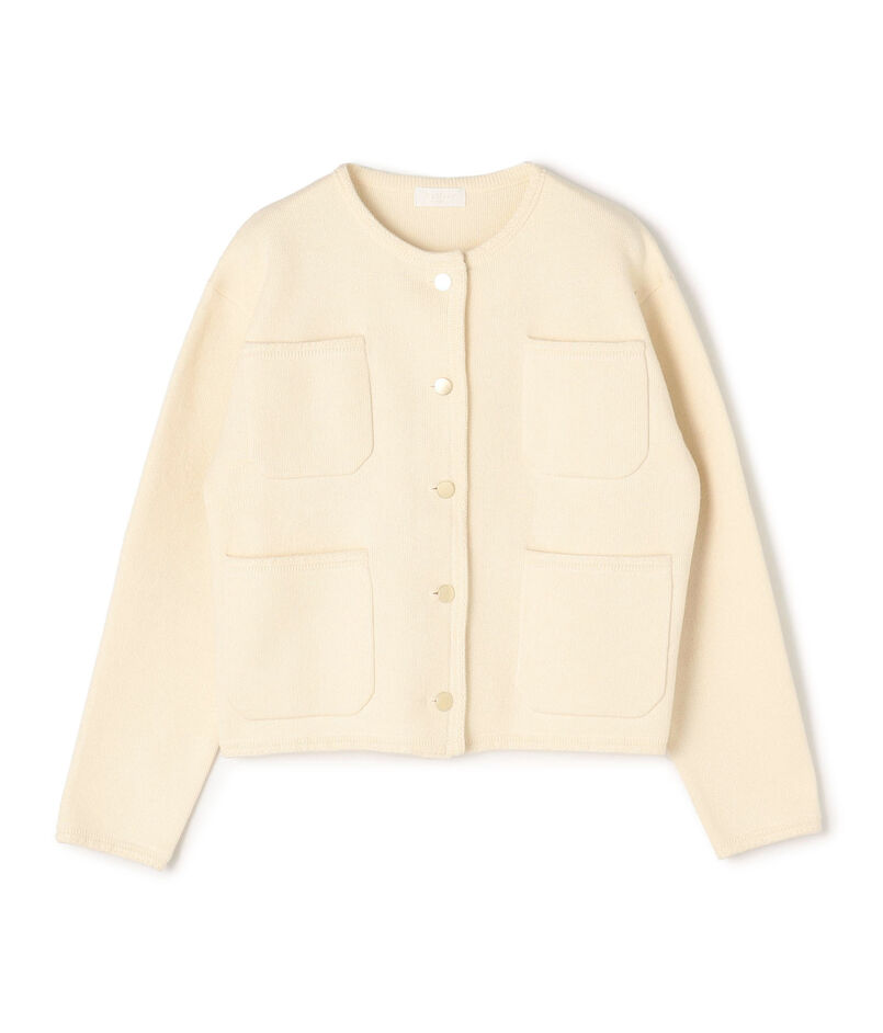 トゥモローランド　Ballseyカーディガン　【S】 TOMORROWLAND（トゥモローランド） Ballsey コットンポリエステル