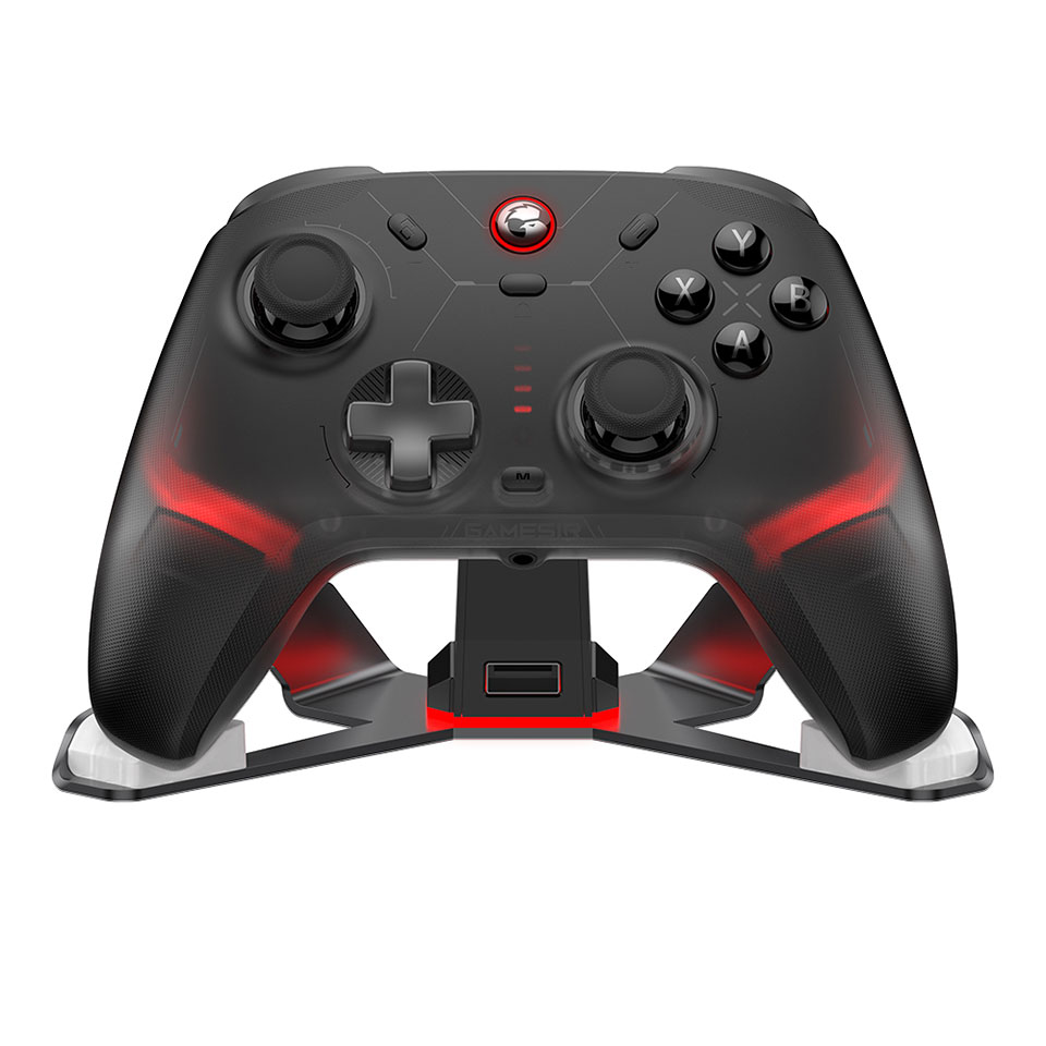 GameSir [GameSir Cyclone2 Bundle Black] 有線・無線両対応 ゲーミングコントローラー 充電台付[Bluetooth/無線2.4GHz/USB /Nintendo Switch/Android/iOS/PC] | 