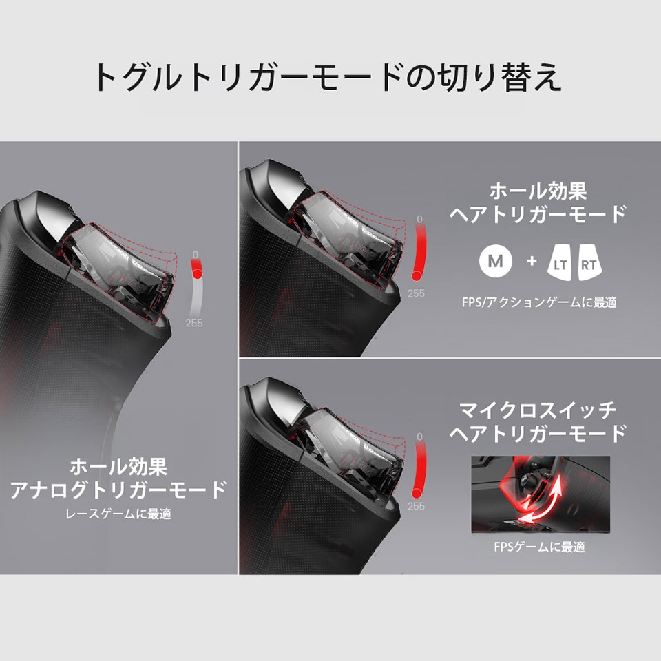 GameSir [GameSir Cyclone2 Bundle Black] 有線・無線両対応 ゲーミングコントローラー 充電台付[Bluetooth/無線2.4GHz/USB /Nintendo Switch/Android/iOS/PC] |  | 07