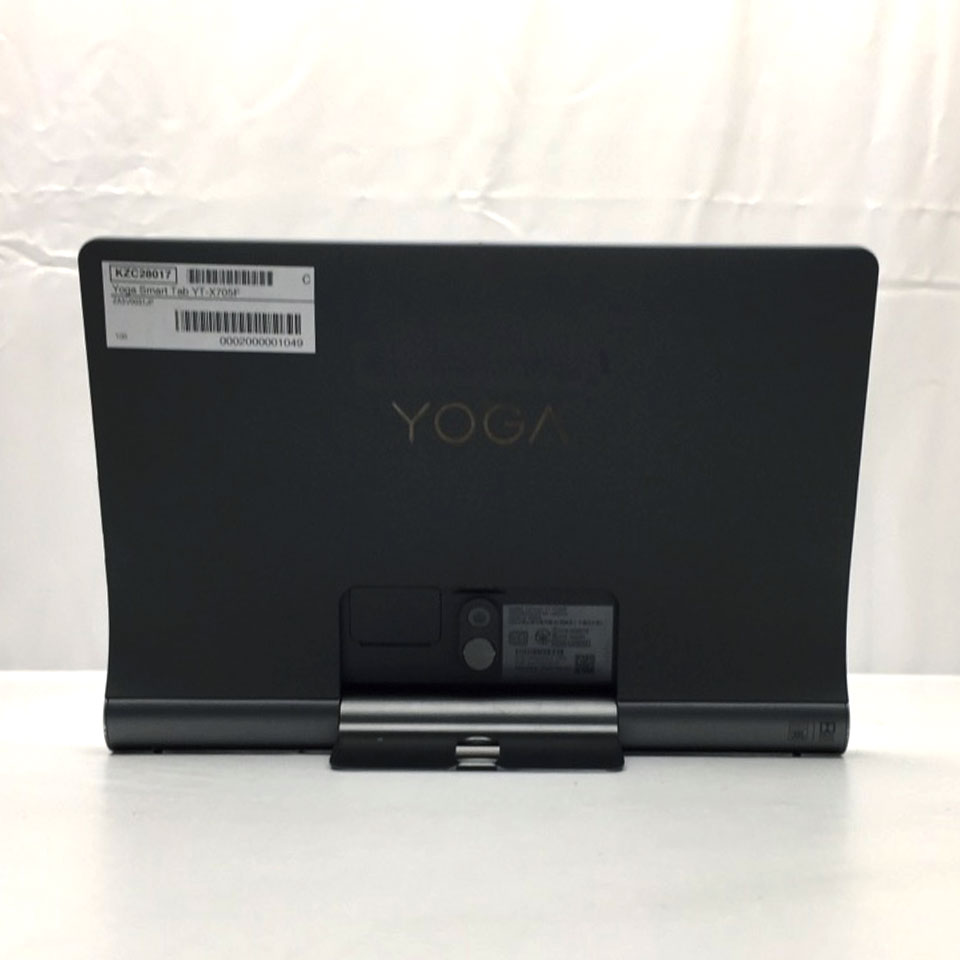 Cランク]Lenovo Yoga Smart Tab YT-X705F ZA3V0031JP [中古 タブレット /10.1型 /解像度：1920 x  1200 /Android 10.0 /メモリ：3GB /eMMC：32GB/送料無料] : bcdm9139086 : パソコンショップ ドーム  Yahoo!店 - 通販 - Yahoo!ショッピング