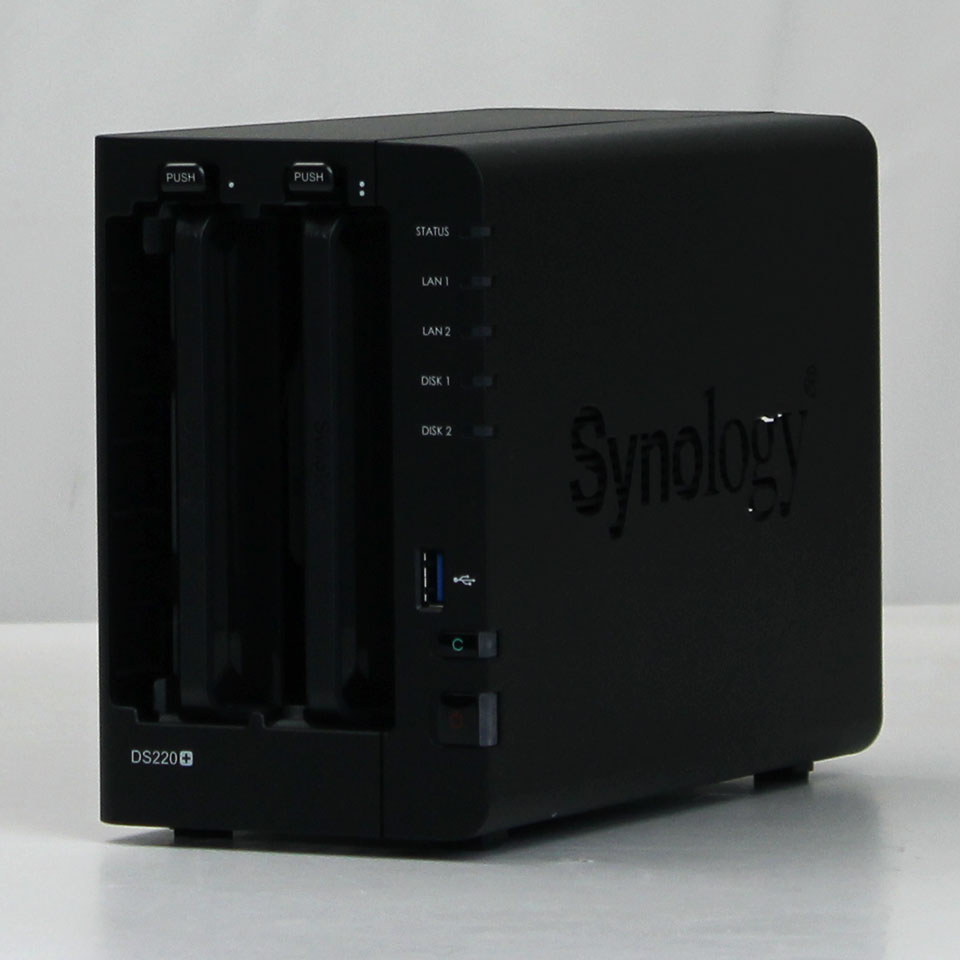 シノロジー Synology DS218+ NAS 6GBメモリ 1TB HDD