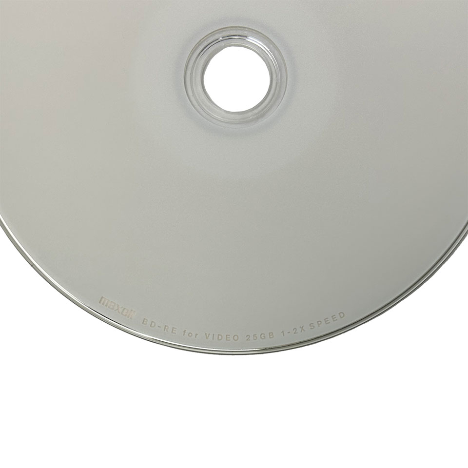 maxell(マクセル) BD-RE 録画用 25GB 1-2倍速 ワイドホワイトレーベル 25枚 (BEV25WPG.25SP) 関連画像5