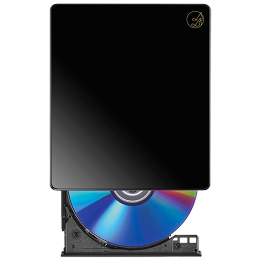IODATA CDレコ6 CD-6WK スマートフォン用CDレコーダー CD取り込み ブラック　USB/microSD対応　iPhone iPad Android ウォークマン対応 送料無料 CD-6W｜do-mu｜03