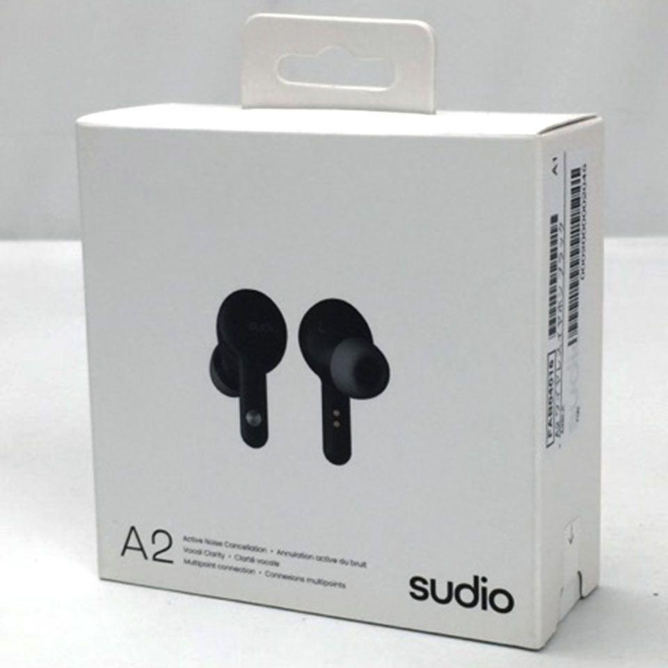 sudio A2 ワイヤレスイヤホン ブラック A2BLK [中古] [ 周辺機器