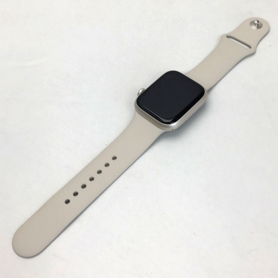 Apple Watch Series 9 GPSモデル 45mm スターライトスポーツ Apple Watch Series 9 GPSモデル 45mm スターライトスポーツ