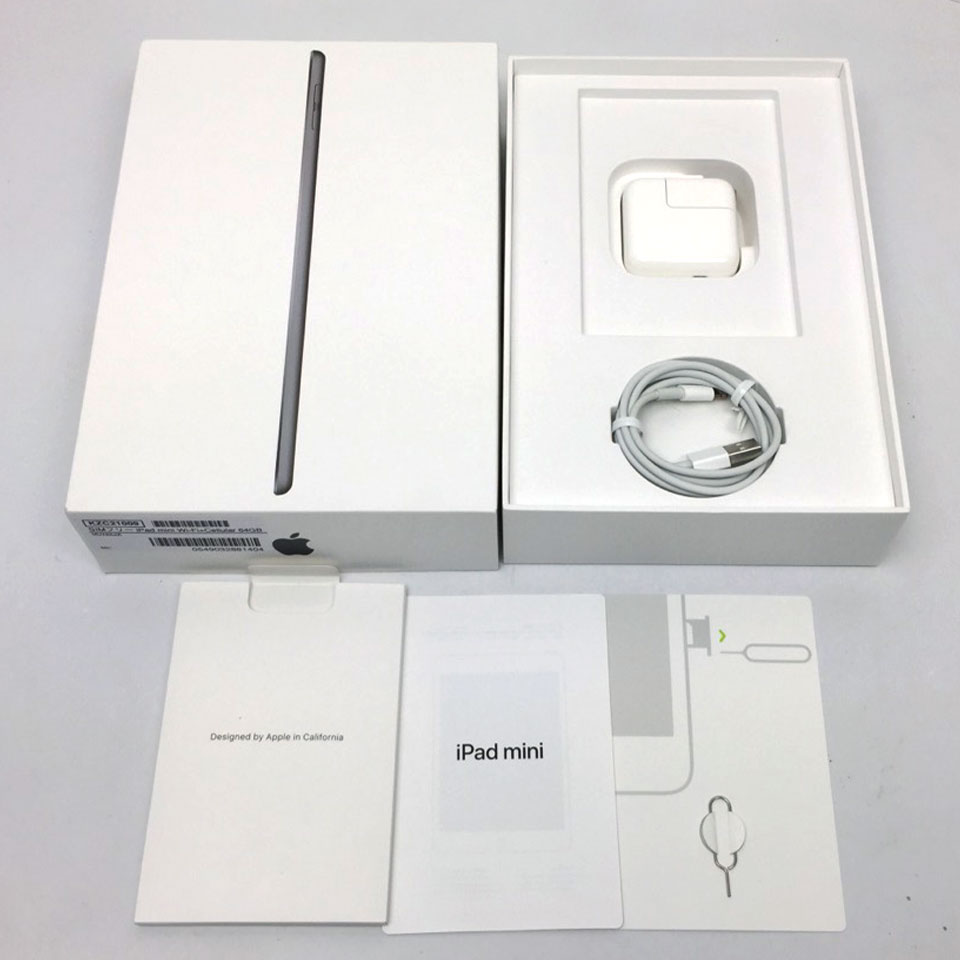 Apple | アップル SIMフリー iPad mini Wi-Fi+Cellular 64GB Space Gray (第5世代) MUX52J/A [KZC21009][7.9インチ /2019年〜][中古品]｜do-mu｜07
