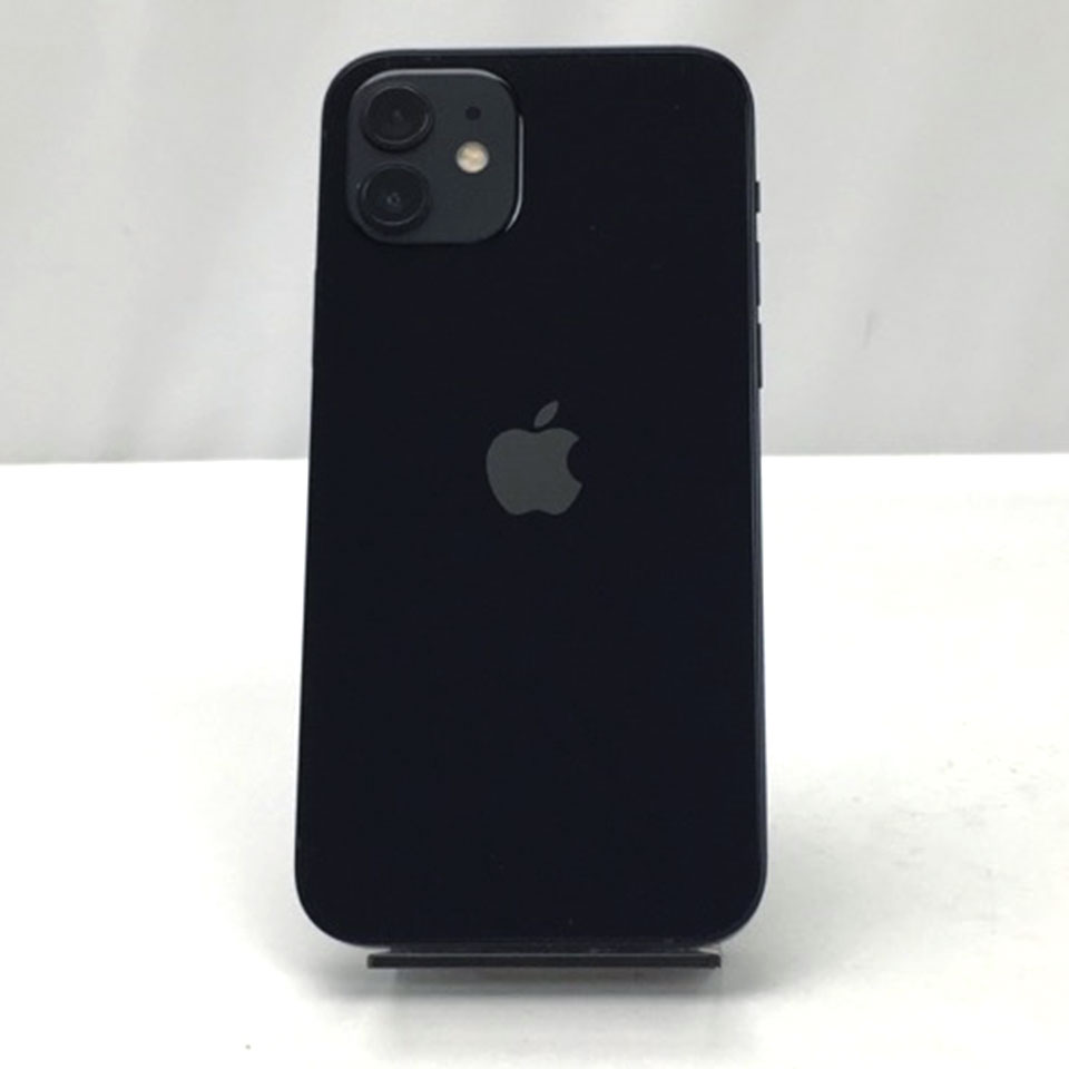 Apple SIMフリー iPhone 12 64GB ブラック MGHN3J/A (A2402) (KZK13006