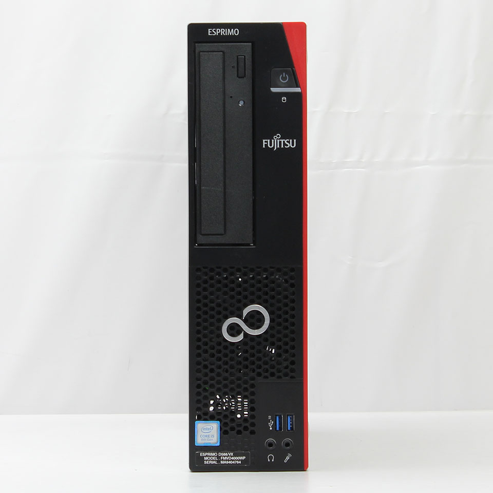 高速 割引 2025 西日本 FUJITSU Win11Pro 8500 i5 Core FMVD40001 Windowsデスクトップ
