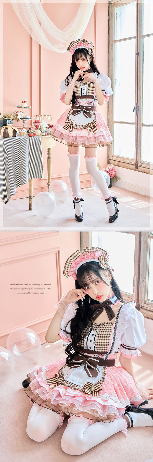 正規品]【あすつく】【中村里砂着用】【ないるコラボ】メイド マカロン