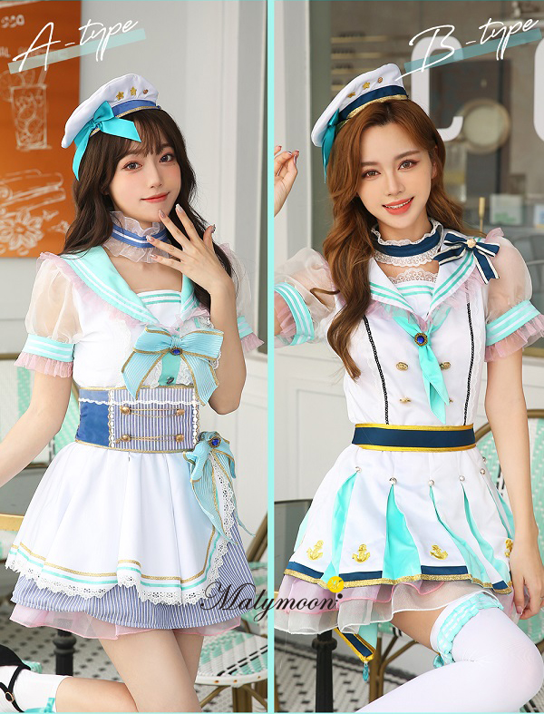 正規品]【あすつく】マリームーン コスプレ マリン 水兵 マリンガール