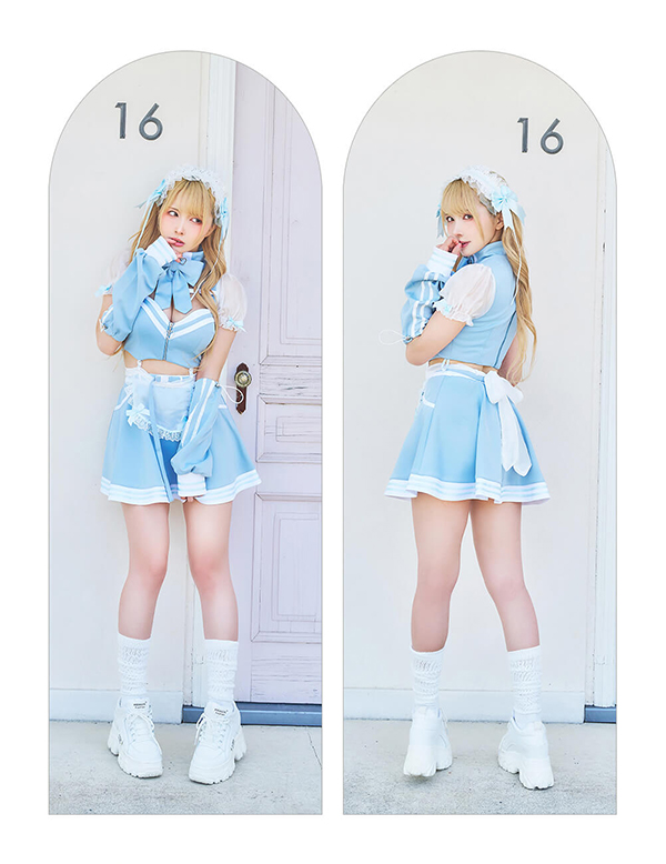 正規品]【あすつく】コスプレ メイド ウエイトレス シスル ピンク