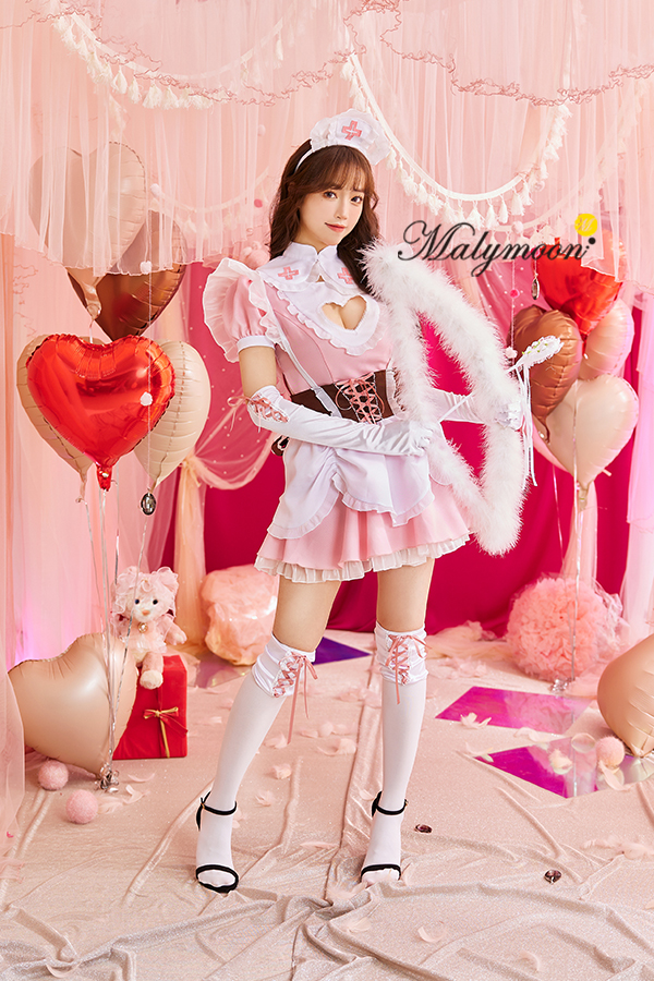 正規品]【あすつく】ナース 看護婦 メイド メイド服 バレンタイン