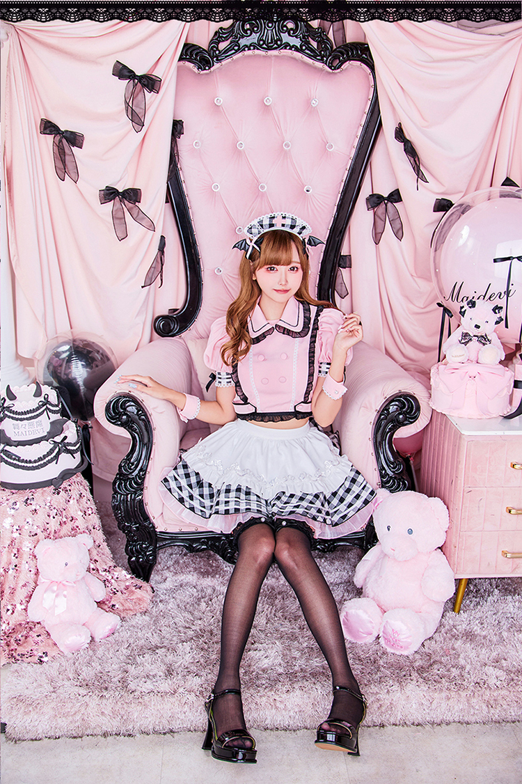 正規品]【あすつく】【舞々悪魔×Malymoon】コスプレ 制服 女子高生