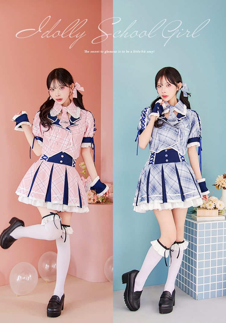 正規品]【あすつく】コスプレ 制服 女子高生 JK アイドル ブレザー